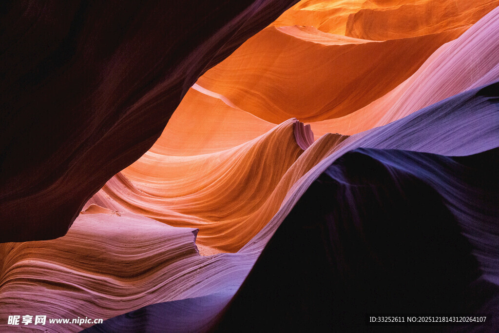 梦幻羚羊谷的奇妙纹理