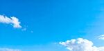 晴朗蓝天与白云