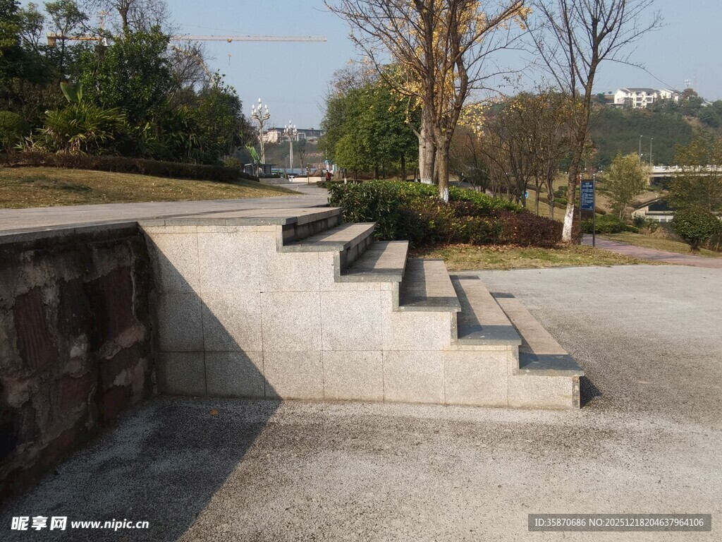 户外阶梯景观