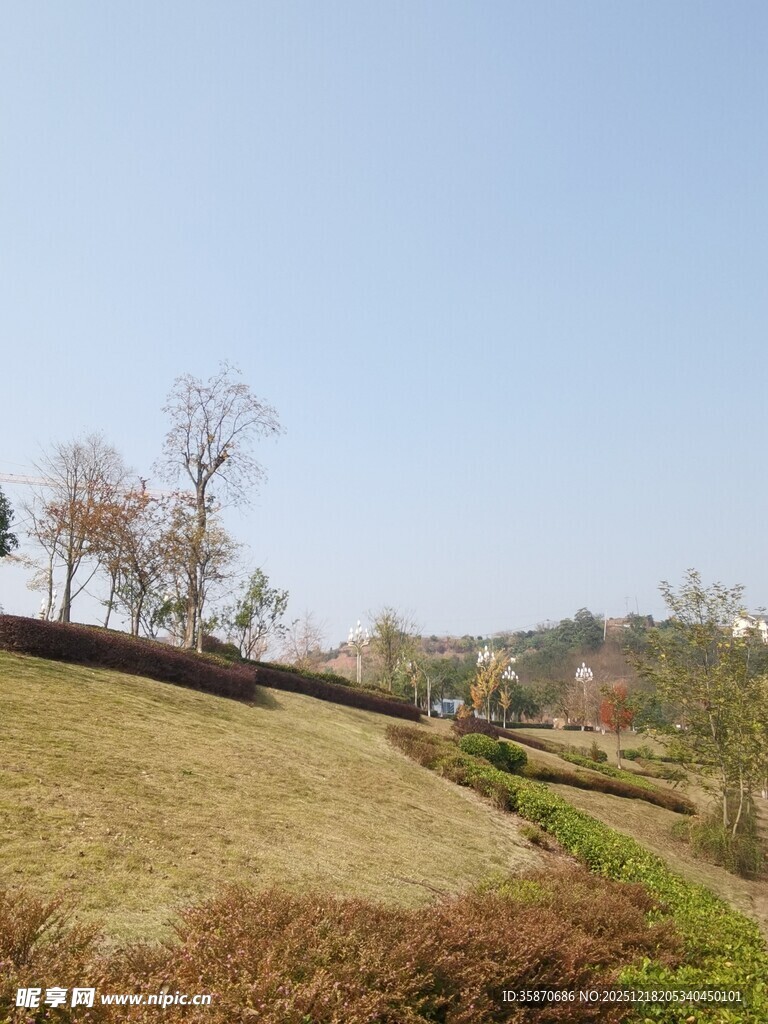 乡村田野风光景致