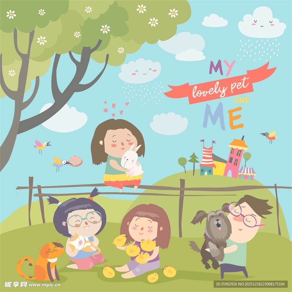 欢乐家庭户外野餐时光