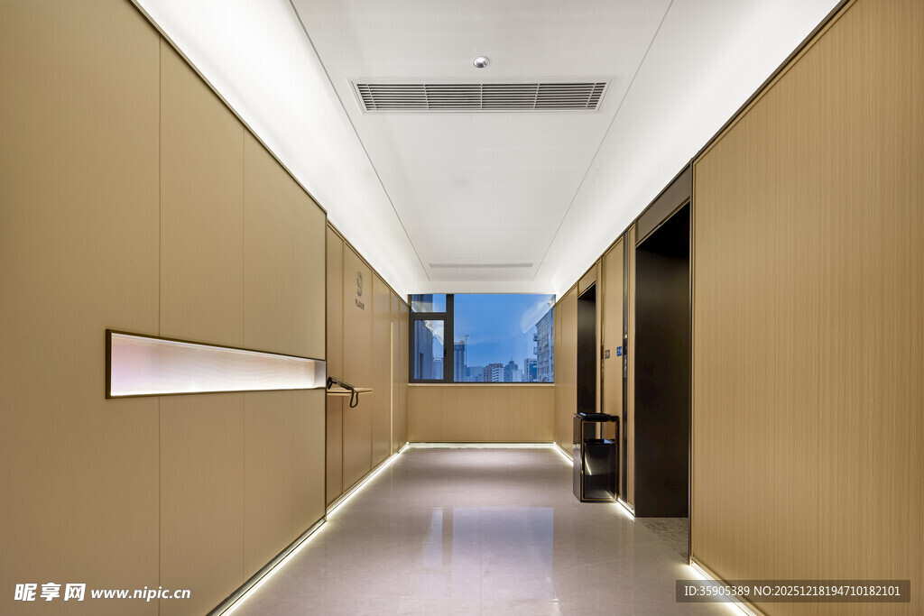 现代简约风格走廊空间