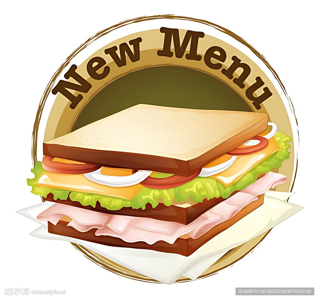 新菜单之美味三明治