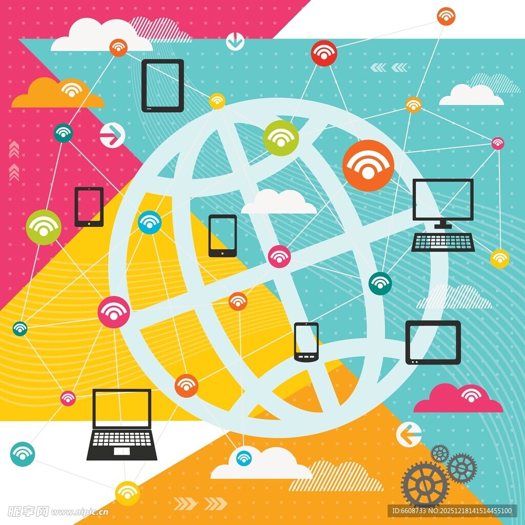 全球互联的数字设备世界
