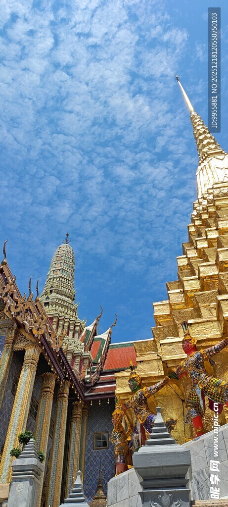 泰国曼谷芭提雅泰国寺庙建筑景观