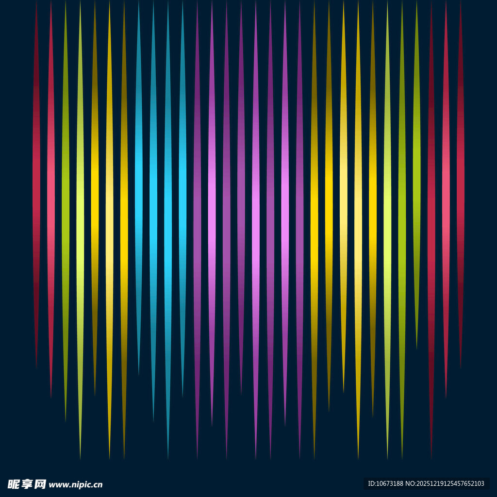 彩色竖条纹动感背景图