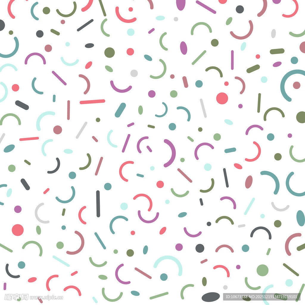 多彩几何图案背景纹理