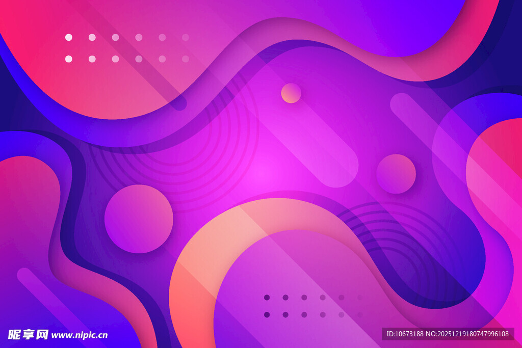 炫彩流体渐变抽象背景图