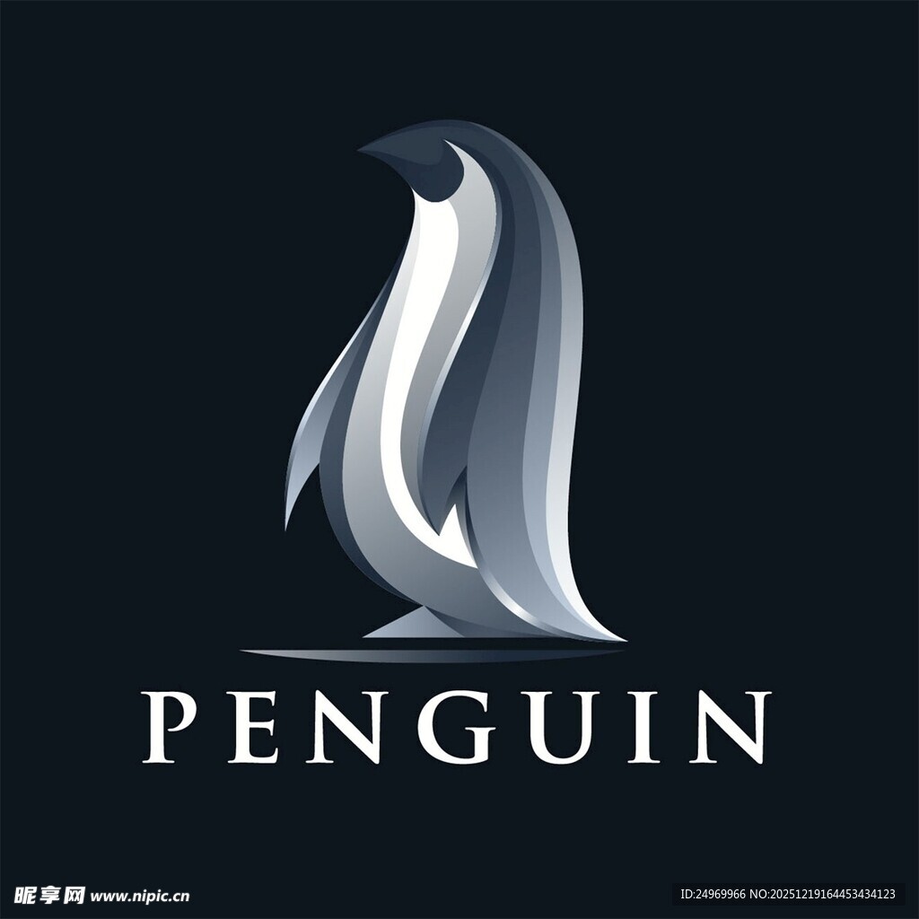 企鹅标志设计