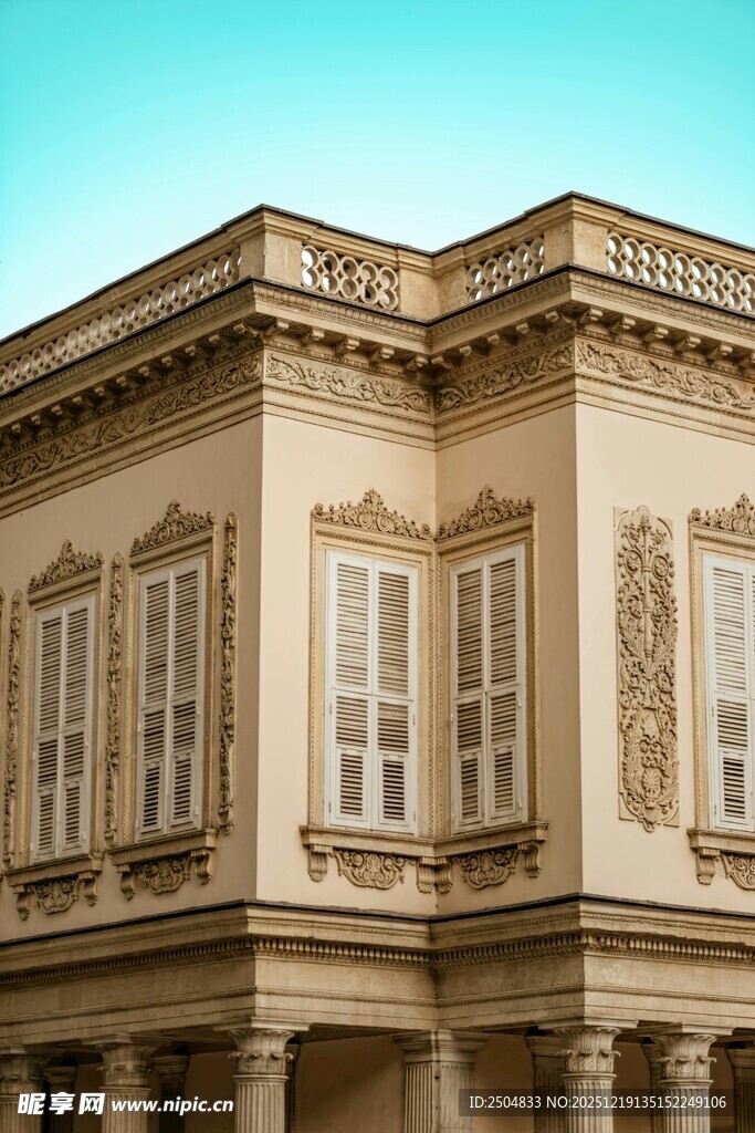 欧式古典风格精美建筑