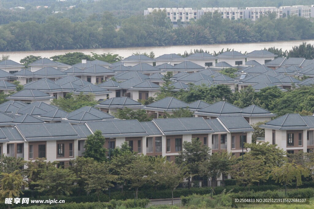 城郊低层住宅区景观