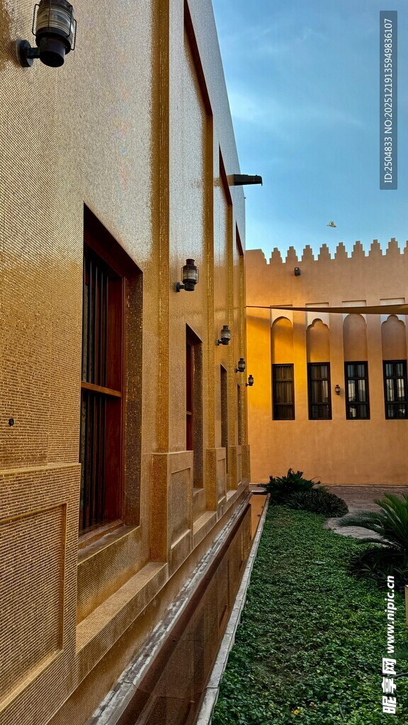 庭院建筑景观一角