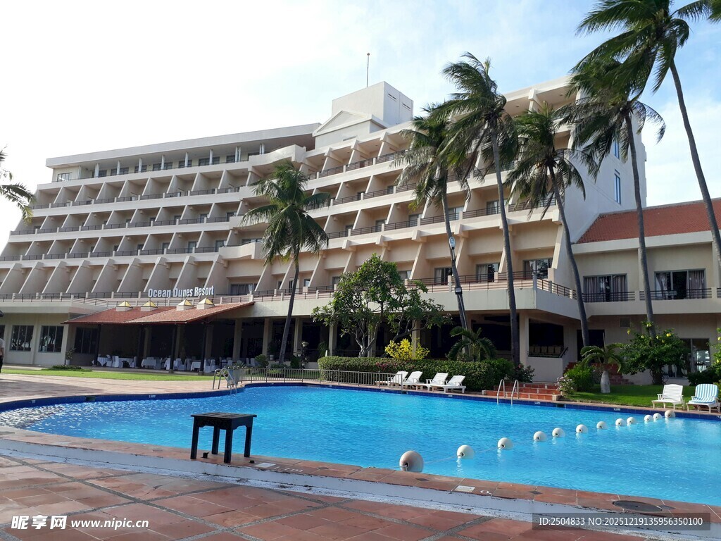 海 度假酒店泳池景观