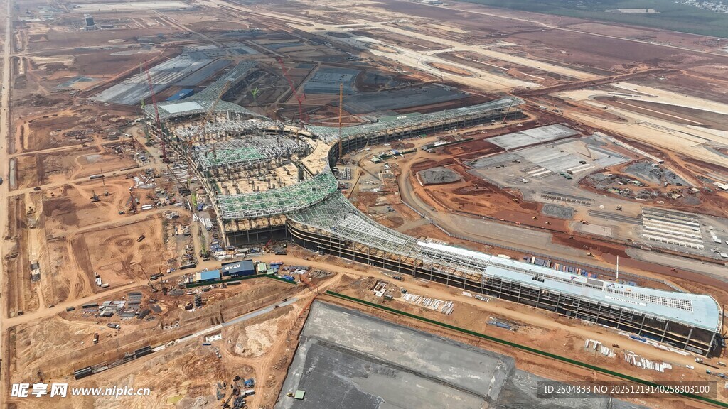 工业场地俯瞰图