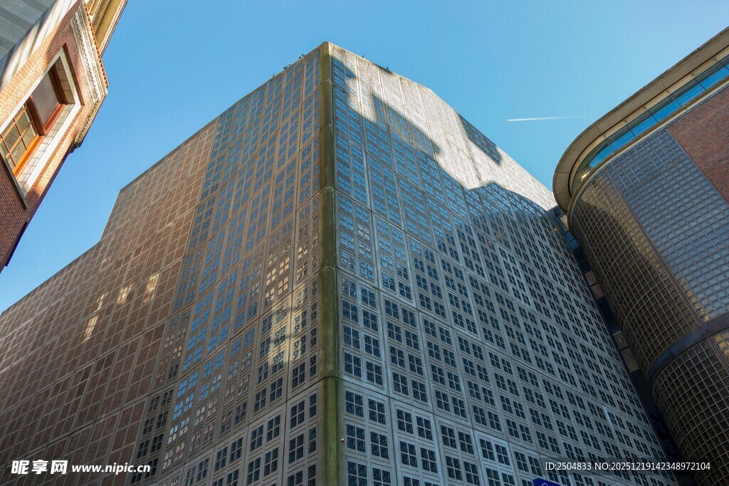 都市摩天大楼建筑景观