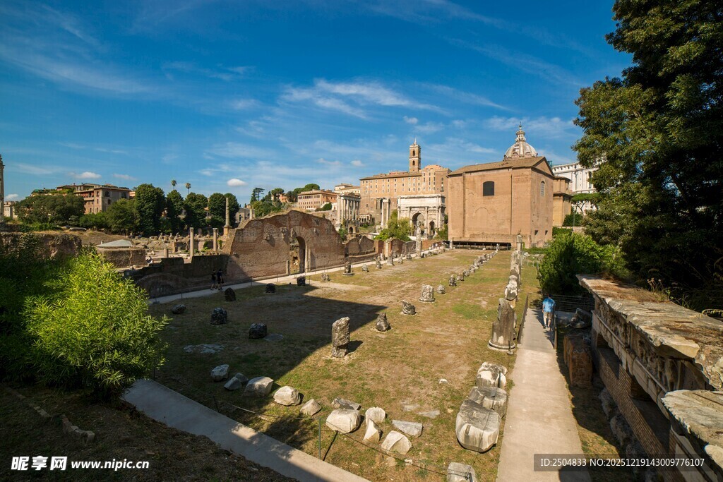 罗马遗址风光