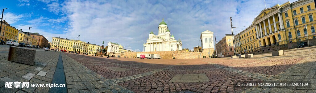 欧式广场建筑景观