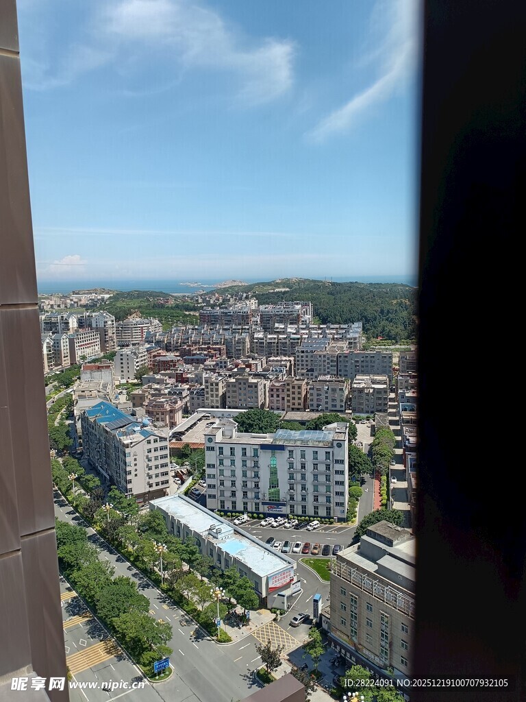 平潭城市俯瞰美景