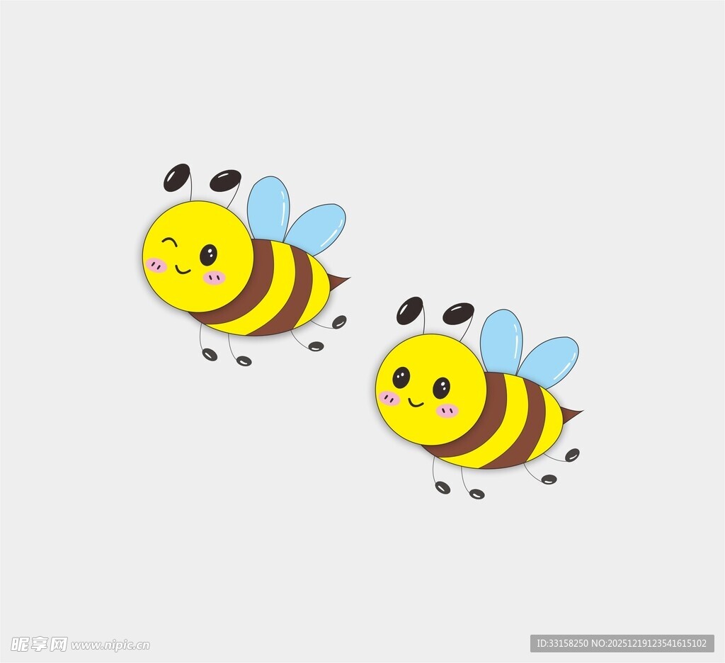 可爱小蜜蜂