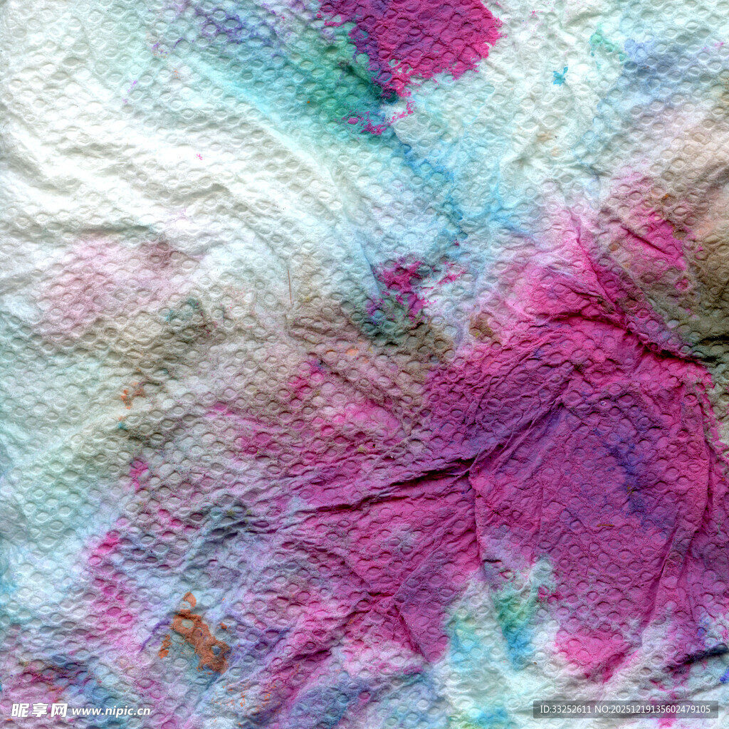 多彩扎染纹理图案