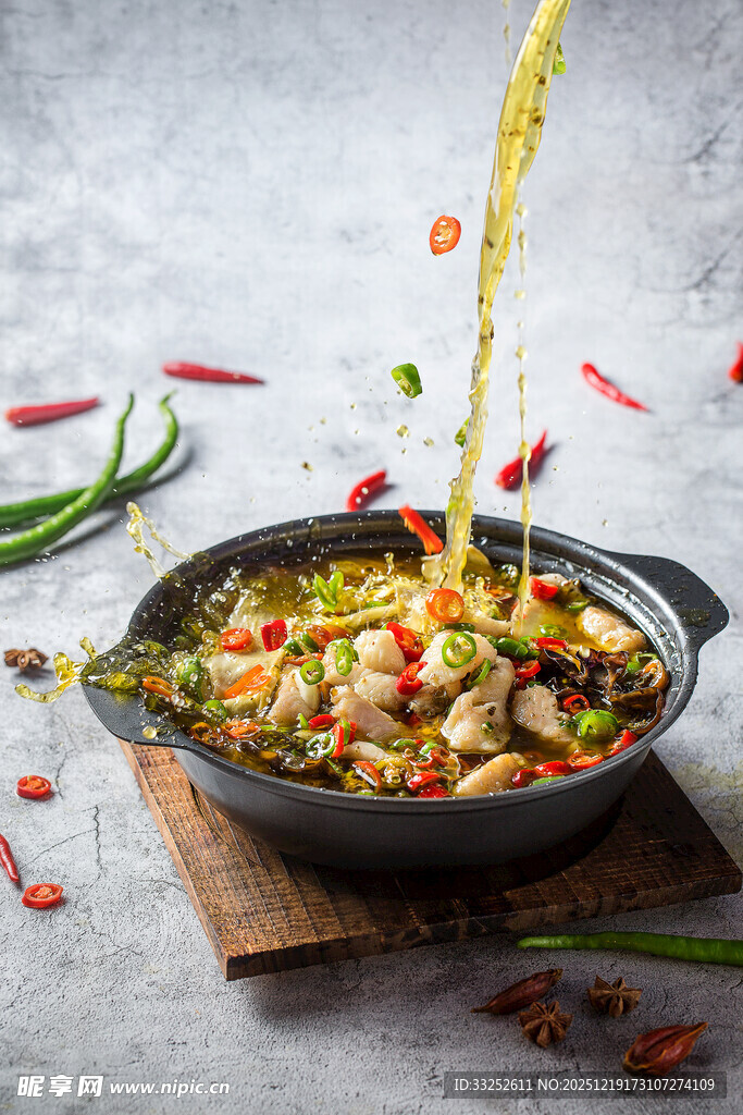 美味菜肴烹饪瞬间