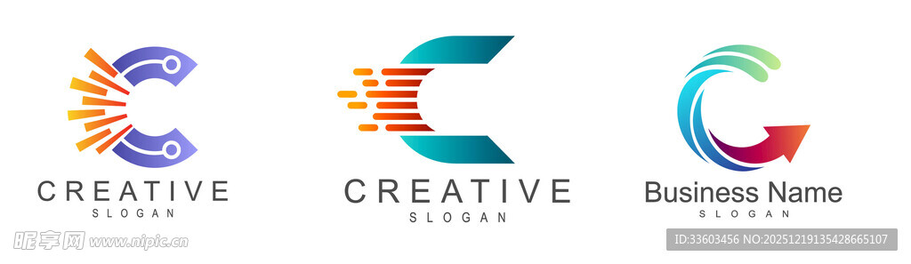 创意C标志设计