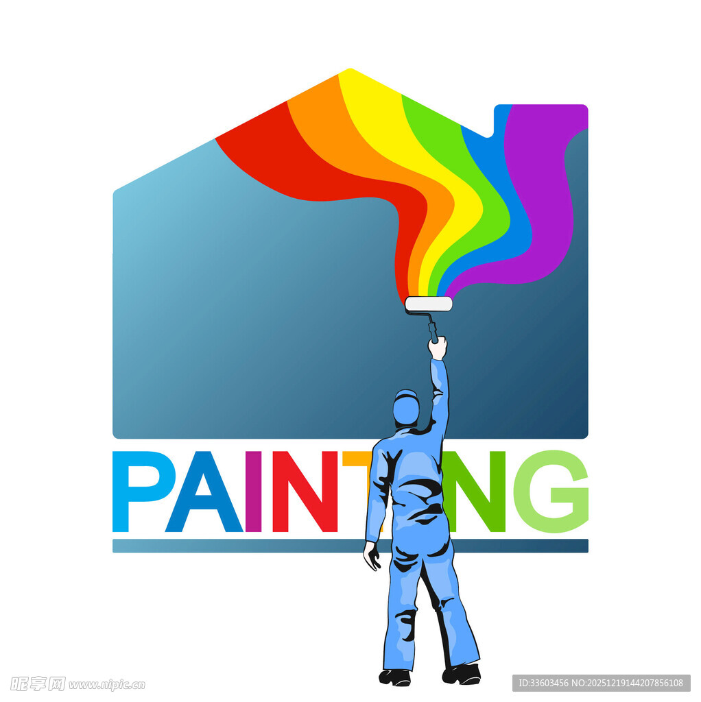 创意绘画标志设计