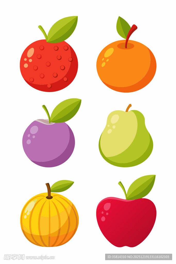 多彩水果集合