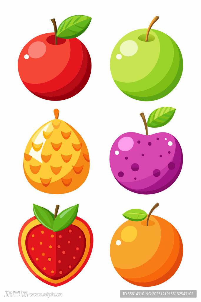 多彩水果集合