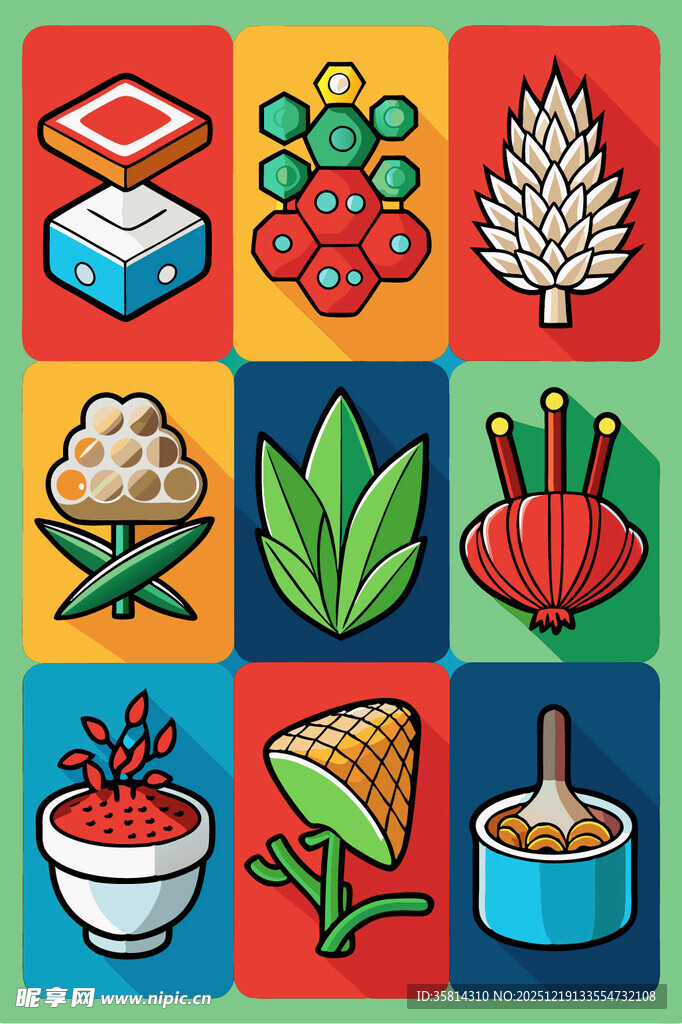 多彩传统美食与文化元素