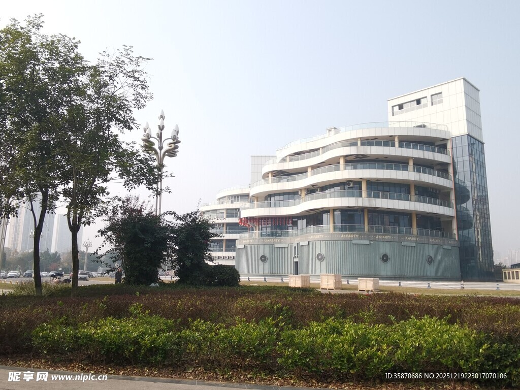 现代风格建筑外观景观