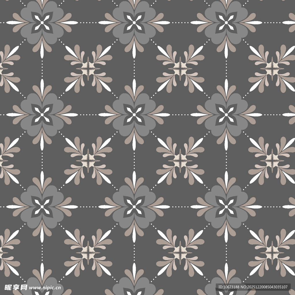 复古几何花纹图案背景