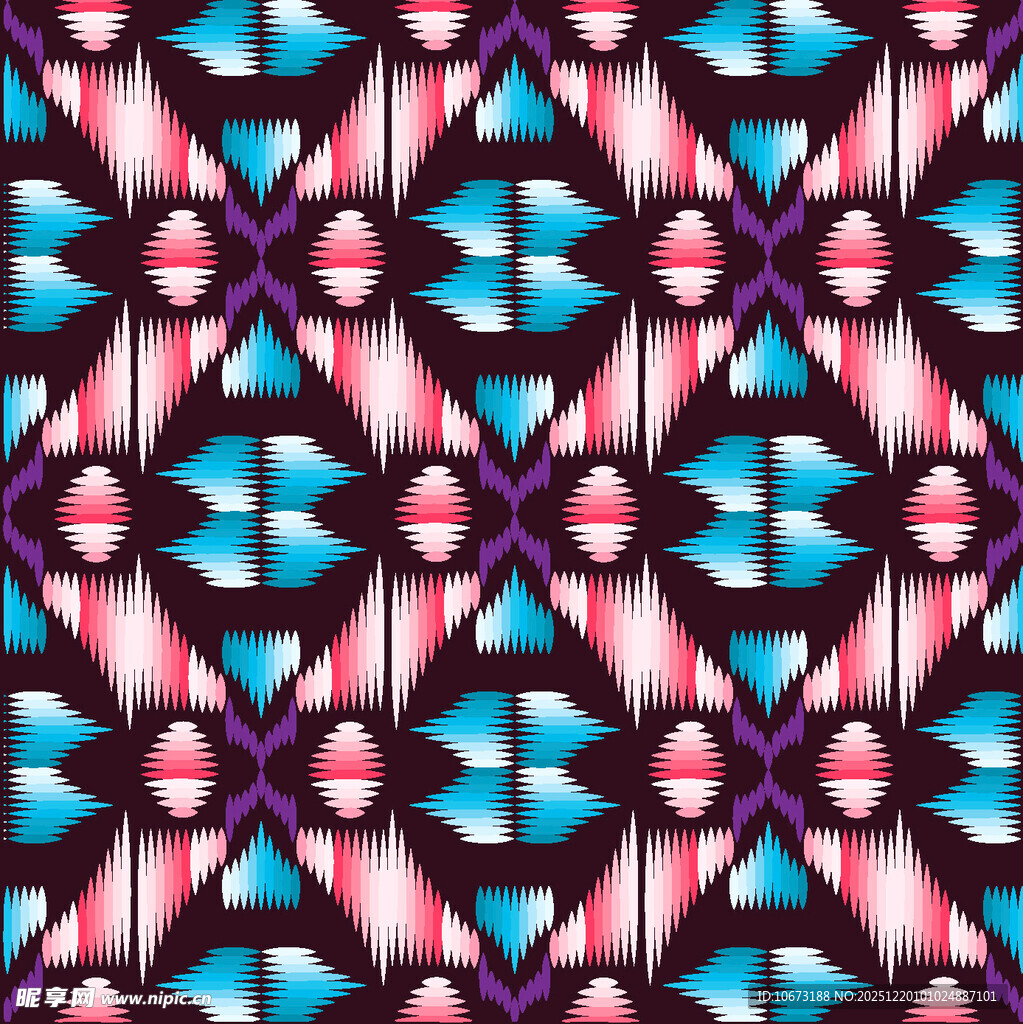 几何彩色抽象图案纹理