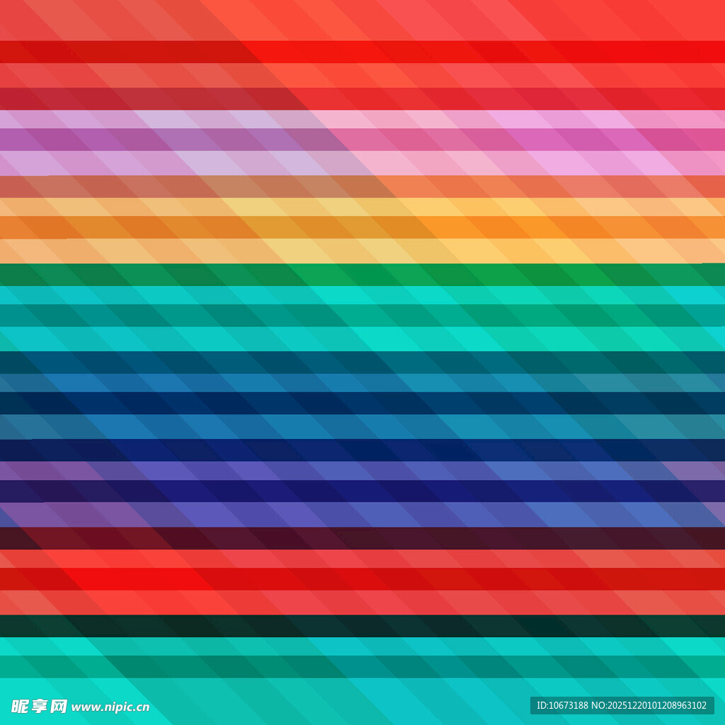 多彩条纹背景图案