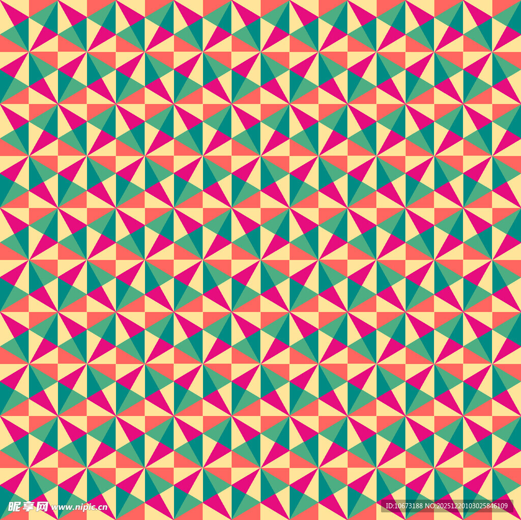 几何三角图案背景纹理