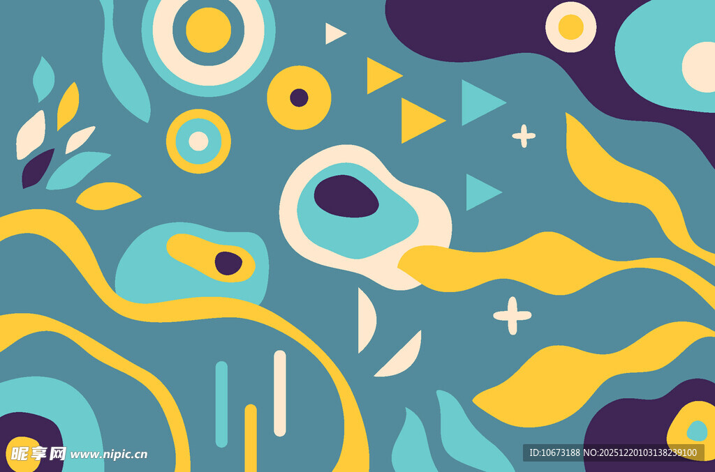 抽象几何图案背景设计