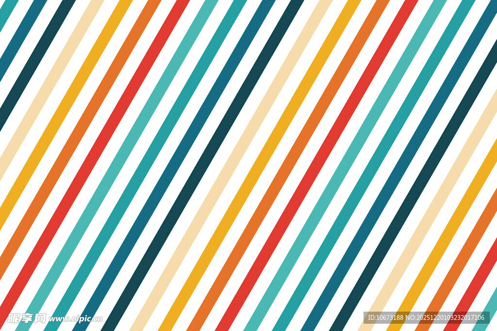 多彩斜条纹图案背景