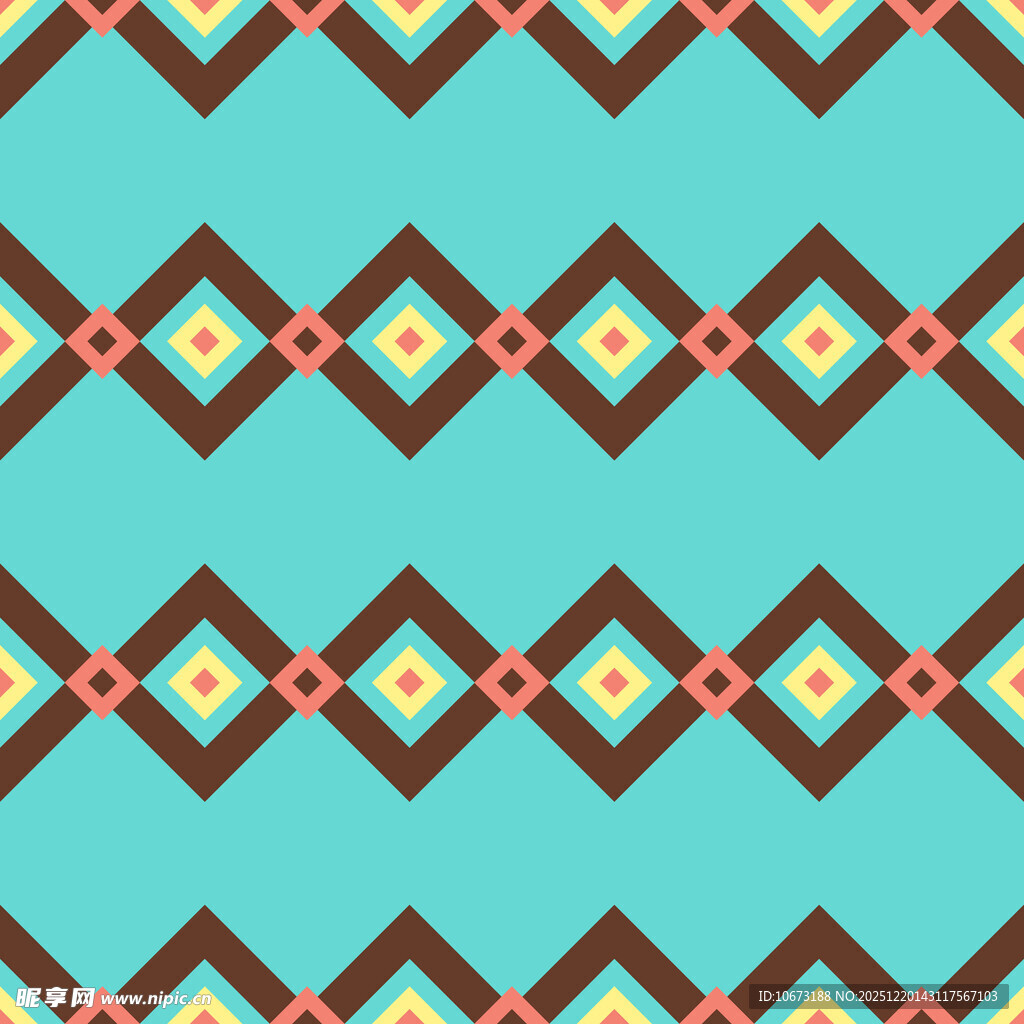 几何菱形图案背景纹理