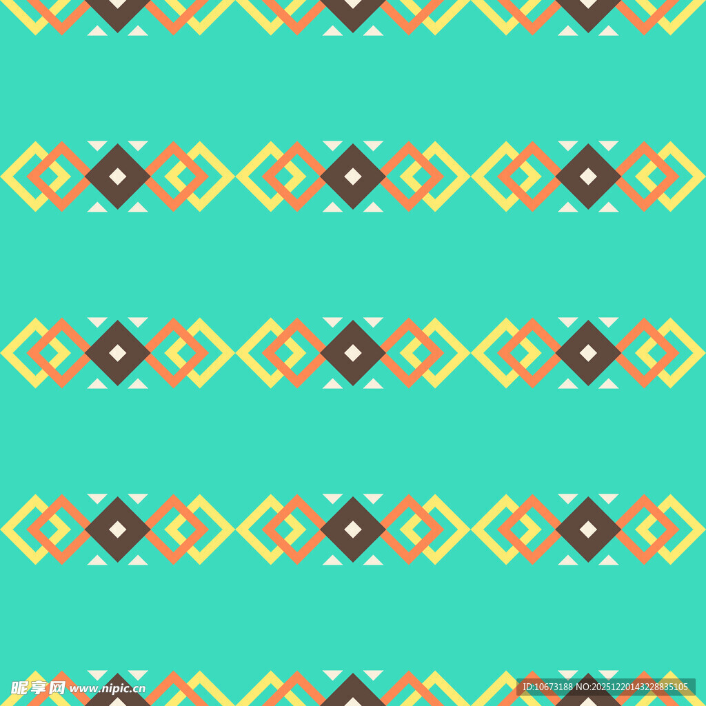 几何图案的清新背景纹理