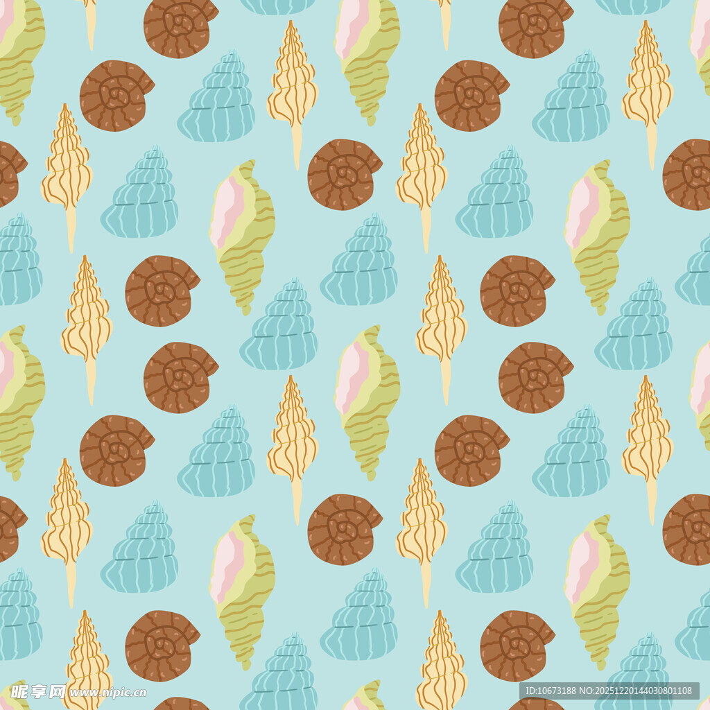 清新冰淇淋图案背景