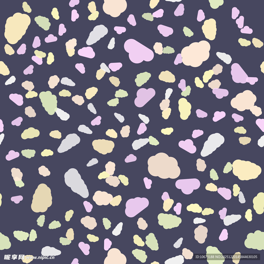 彩色砾石图案背景纹理