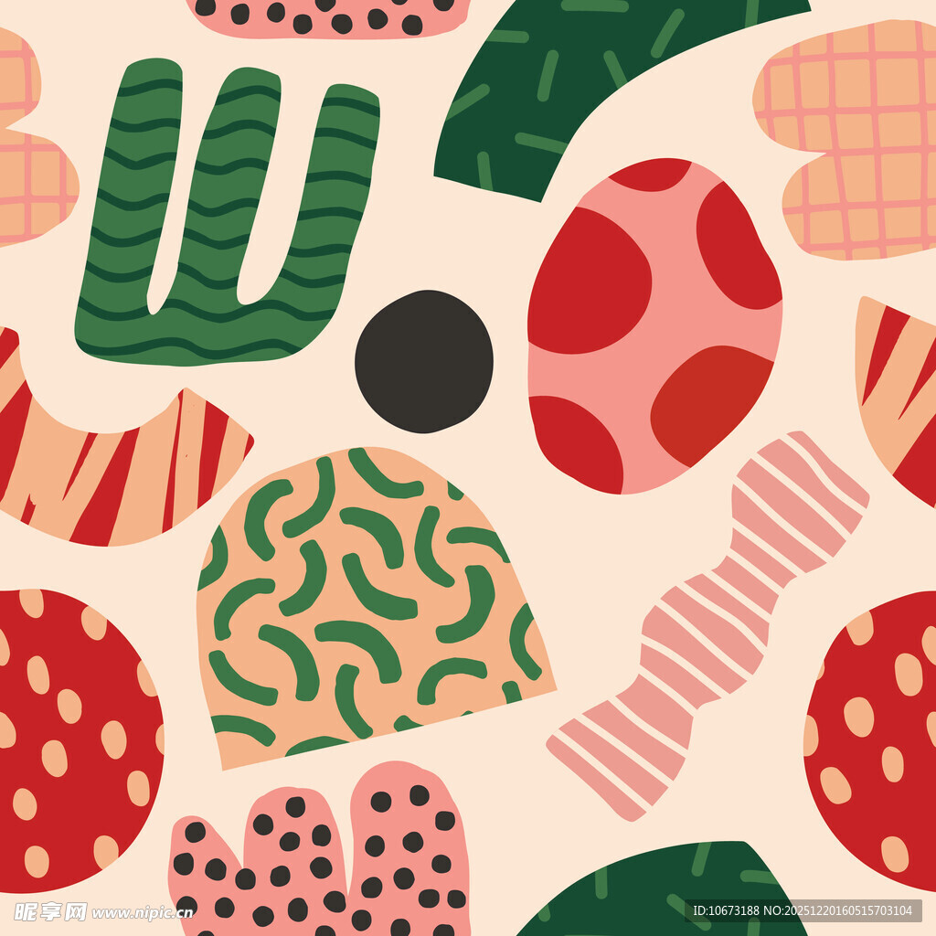 抽象几何图案装饰背景图