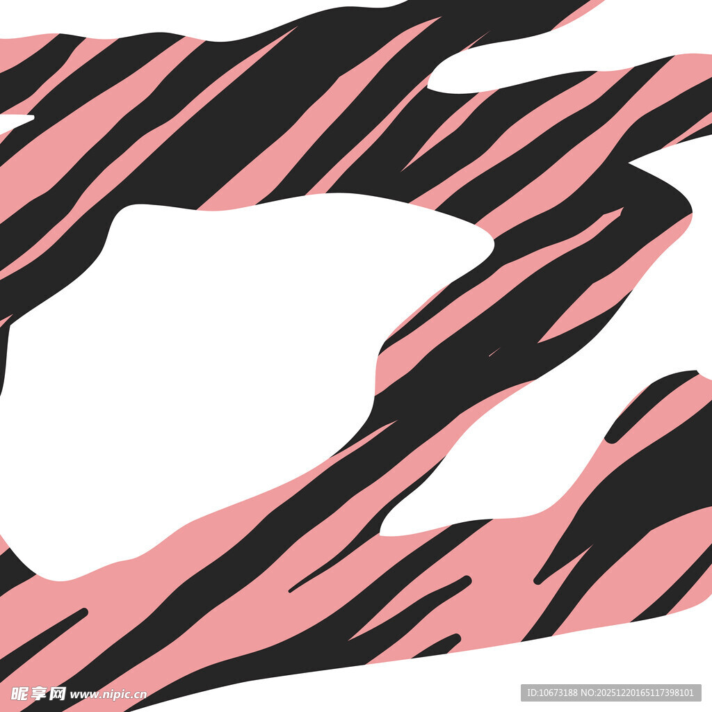 粉色黑纹抽象图案背景