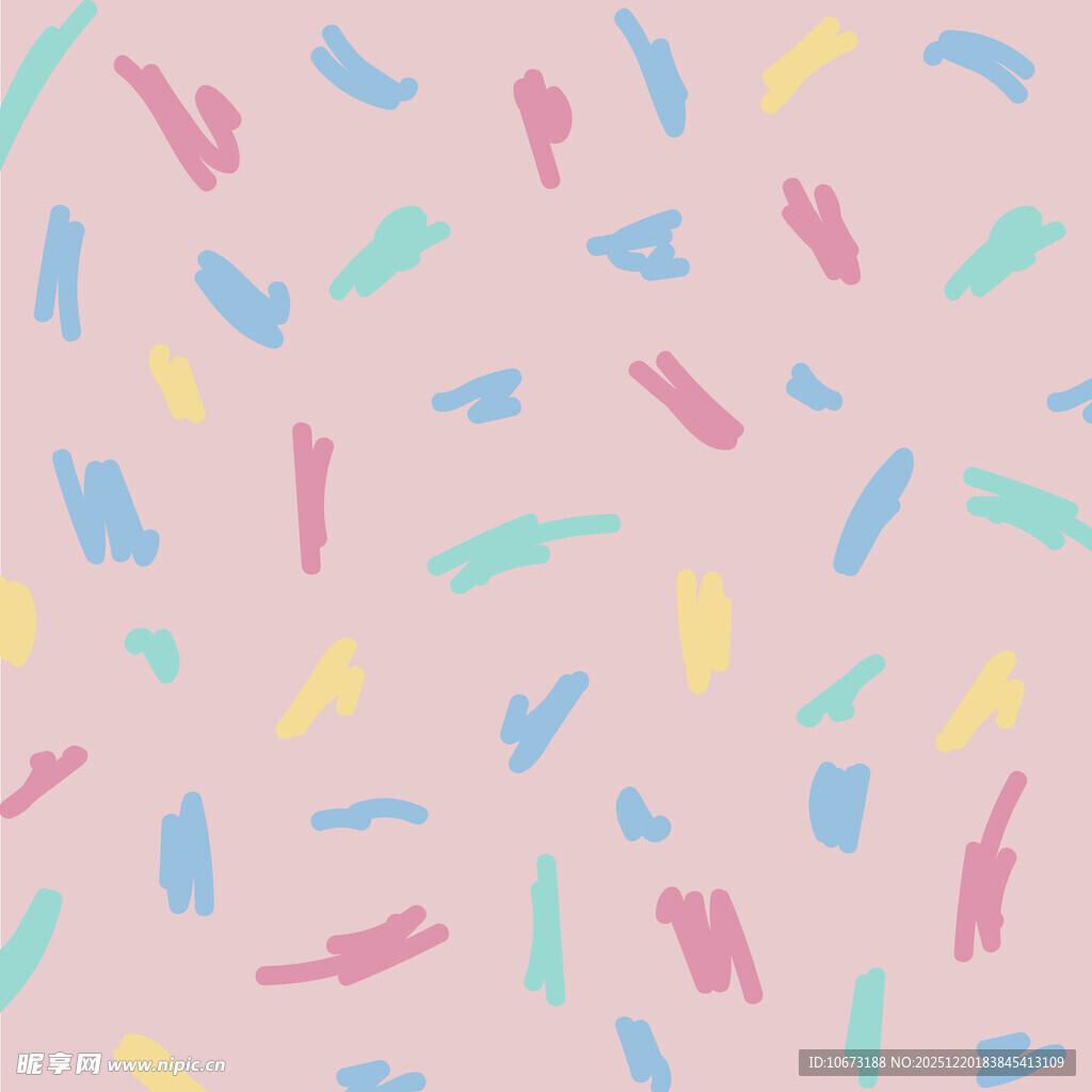 多彩线条构成的简约背景