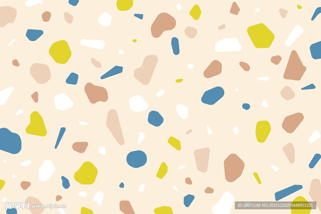 彩色水磨石纹理背景图案