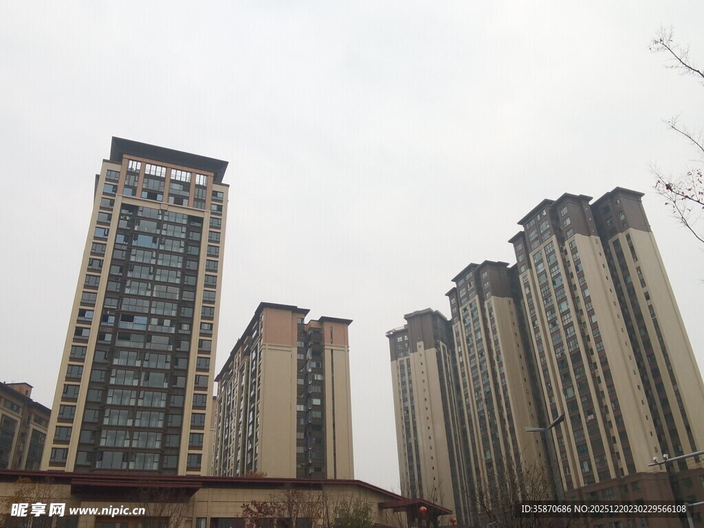 城市高层住宅小区景观