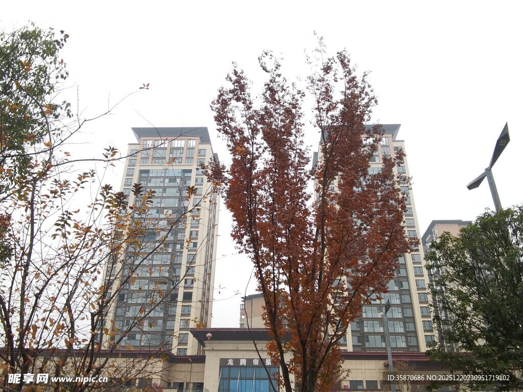 现代高层住宅景观