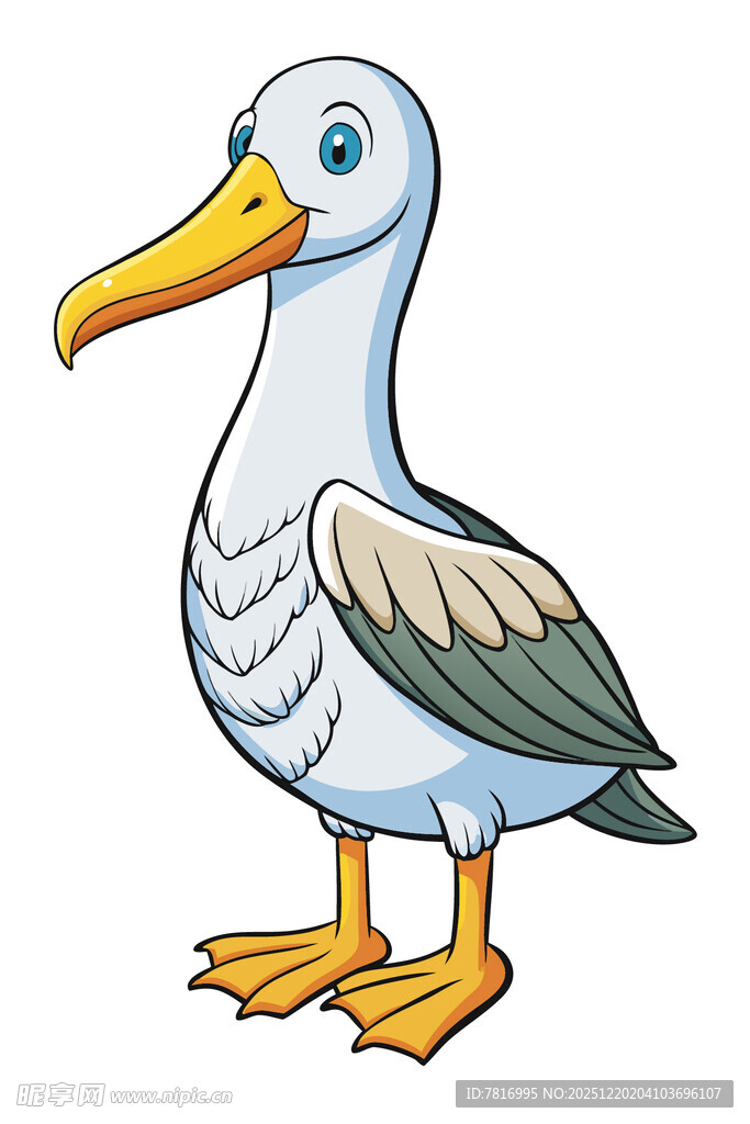 卡通信天翁形象