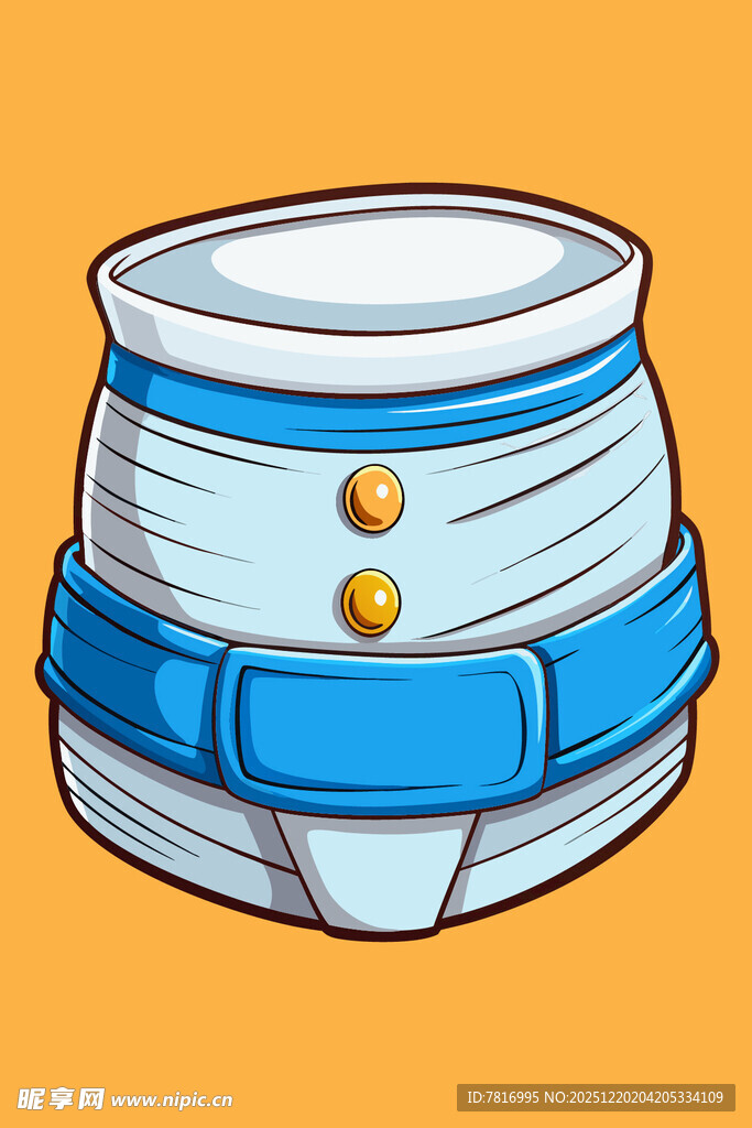 卡通风格的多层服饰