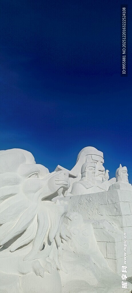 雪塑景观造型独特